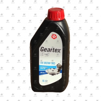 TEXACO GEARTEX EP-5 80W-90 (1л.) GL-5 трансмиссионное масло минеральное -33С