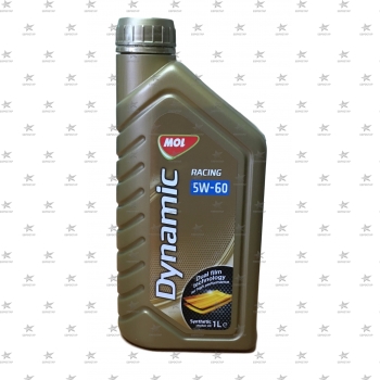 MOL DYNAMIC RACING 5W-60 (1л.) ACEA A3/B4-04 API SJ/CF масло моторное синтетическое -42C
