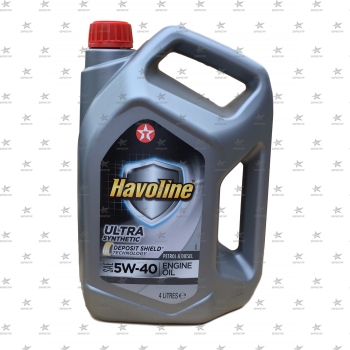 TEXACO HAVOLINE ULTRA 5W-40 (4л.) SN/CF MB 229.5, GM-LL-B-025 масло моторное синтетическое -39C