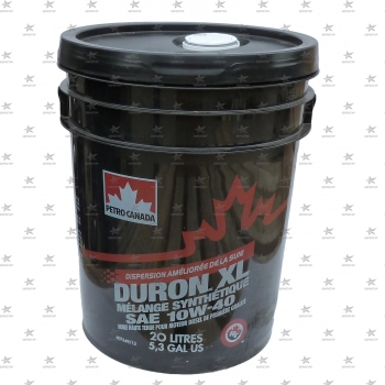 PETRO-CANADA  DURON XL SYNTHETIC BLEND 10W-40 (20л) CI-4/SL, Cummins 20078, Volvo VDS‐3, масло моторное -40С