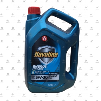 TEXACO HAVOLINE ENERGY 5W-30 (4л.) А5/В5 SL/СF Ford WSS-M2C913-A,B,C масло моторное синтетическое -45С