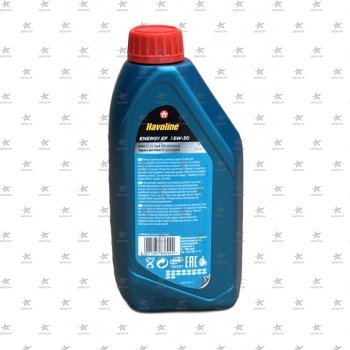 TEXACO HAVOLINE ENERGY EF 5W-30 (1л.) A5/B5-04, C1-04 low SAPS масло моторное синтетическое -36С