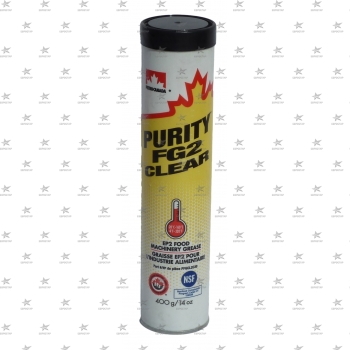 PETRO-CANADA  PURITY FG 2 CLEAR (0,4кг) смазка пищевая алюминиевый комплекс высокотемпературная цвет прозрачный -20С до 160