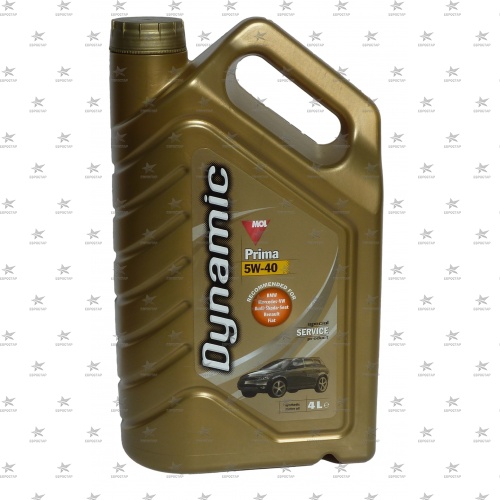 MOL DYNAMIC GOLD Longlife 5W-30 (4л) С3-12  VW 504 00, VW 507 00, MB 229.51масло моторное синтетическое -42C