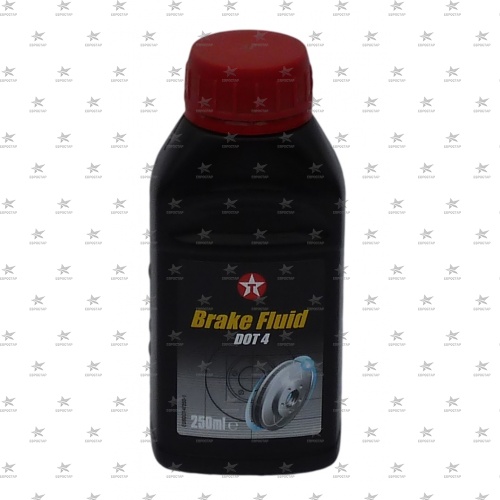 TEXACO BRAKE FLUID DOT 4 (0,25л.) FMVSS 116 DOT 4, DOT 3 тормозная жидкость