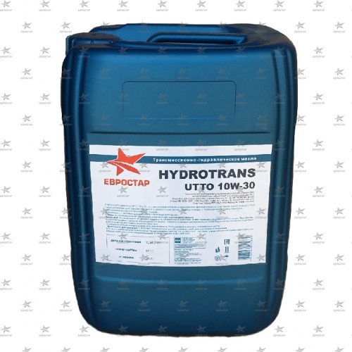 ЕВРОСТАР Hydrotrans UTTO 10W-30 (20л) JDM J20C, MS1209, NH 410B масл трансм гидр -33С