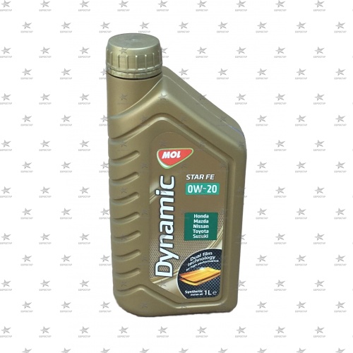 MOL DYNAMIC STAR FE 0W-20 (1л)  API SN ILSAC GF-5 масло синтетическое