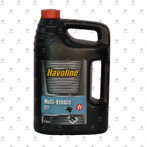 TEXACO HAVOLINE ATF MULTI-VEHICLE (5л) T-IV, LT17141 масло трансм для АКПП цвет красный  -53C