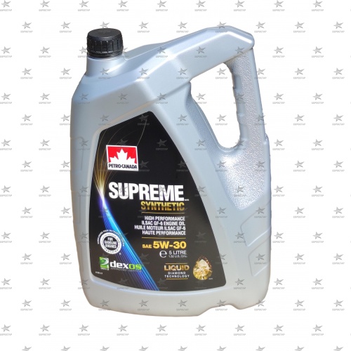 PETRO-CANADA SUPREME SYNTHETIC 5W-30 (5л) SP GF-6  масло моторное синтетическое -48С