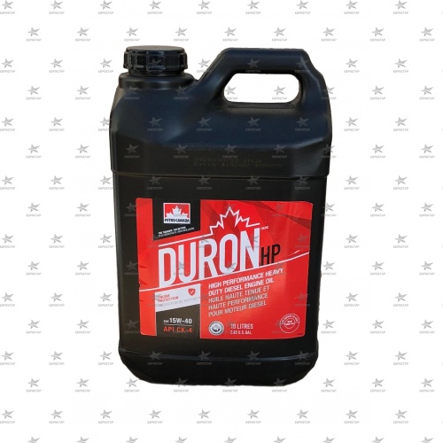 PC DURON HP 15W-40 (10л) CK-4/SN  Cummins CES 20086, VOLVO VDS-4.5  масло мотор  -42C