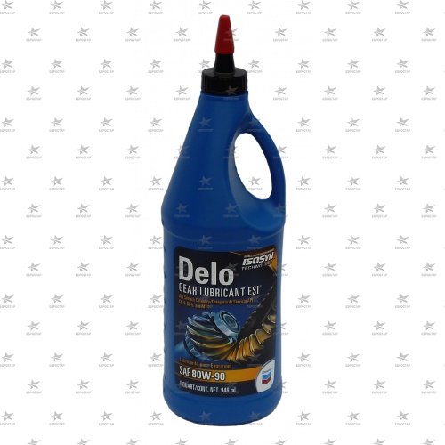 CHEVRON DELO ESI 80W-90 (0,946л.) GL-4/GL-5 MT-1трансмиссионное масло -33С