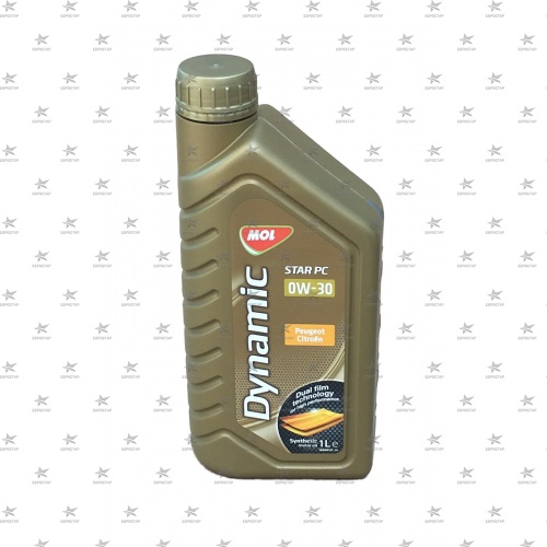 MOL DYNAMIC STAR PC 0W-30 (1л)  PSA B71 2312 масло синтетическое
