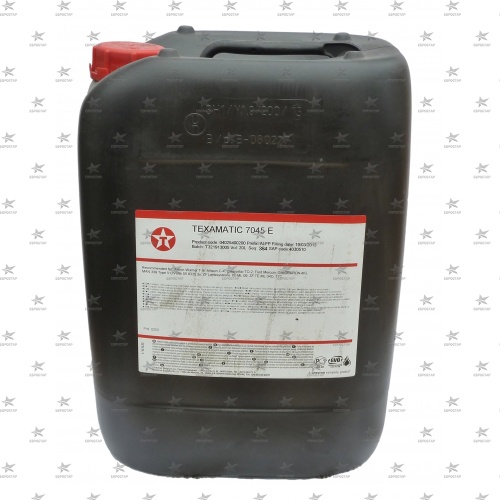 TEXACO TEXAMATIC 7045E (20л.) DEXRON-IIIG ATF масло трансмиссионное для АКПП цвет красный -51С