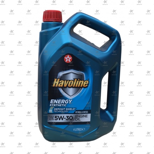 TEXACO HAVOLINE ENERGY 5W-30 (4л.) А5/В5 SL/СF Ford WSS-M2C913-A,B,C масло моторное синтетическое -45С
