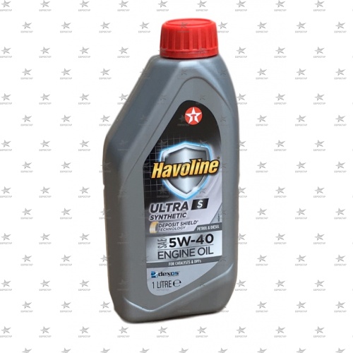 TEXACO HAVOLINE ULTRA S 5W-40 (1л.) SN/CF ACEA C3 MB 229.51/229.31 Low SAPS масло моторное синтетическое -42C