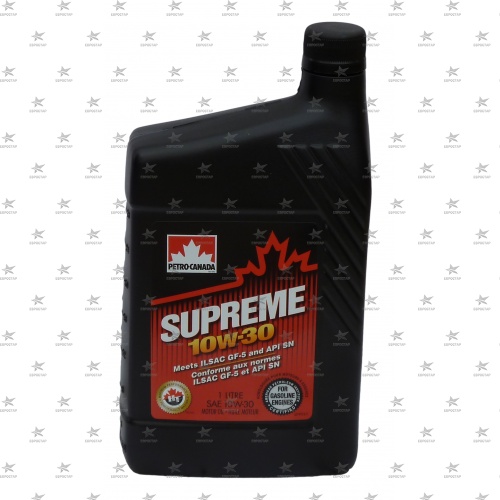 PETRO-CANADA  SUPREME 10W-30 (1л) SP GF-6 масло моторное полусинтетическое -45С