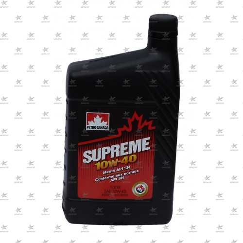 PETRO-CANADA  SUPREME 10W-40 (1л) SP масло моторное полусинтетическое -39С