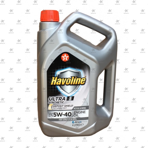 TEXACO HAVOLINE ULTRA S 5W-40 (4л.) SN/CF ACEA C3 MB 229.51/229.31 Low SAPS масло моторное синтетическое -42C