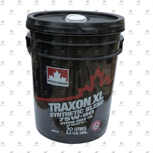 PETRO-CANADA  TRAXON XL SYNTHETIC BLEND 75W-90 (20л) GL-3, GL-4, GL-5, MT-1 трансмиссионное масло -42С