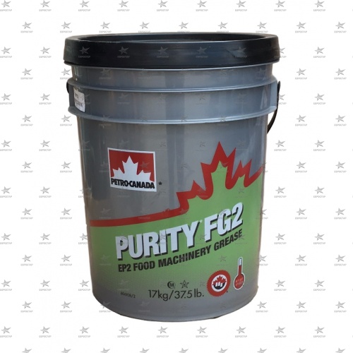 PETRO-CANADA PURITY FG 2 (17кг) смазка пищевая белого цвета высокотемпературная -20С до 160C