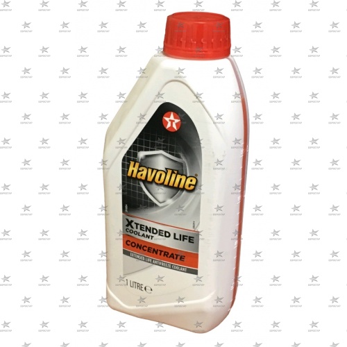 TEXACO HAVOLINE XLC (1л.) антифриз концентрат цвет красный оранжевый