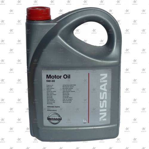 NISSAN 5W-40 SL/CF (5л) масло моторное синтетическое