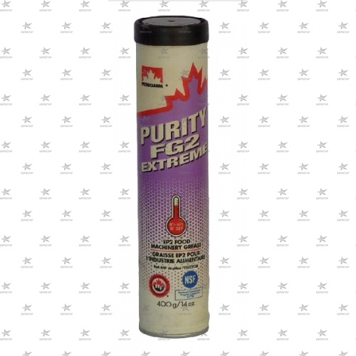 PETRO-CANADA  PURITY FG 2 EXTREME (0,4кг) смазка пищевая алюминиевый комплекс высокотемпературная -20С до 160С