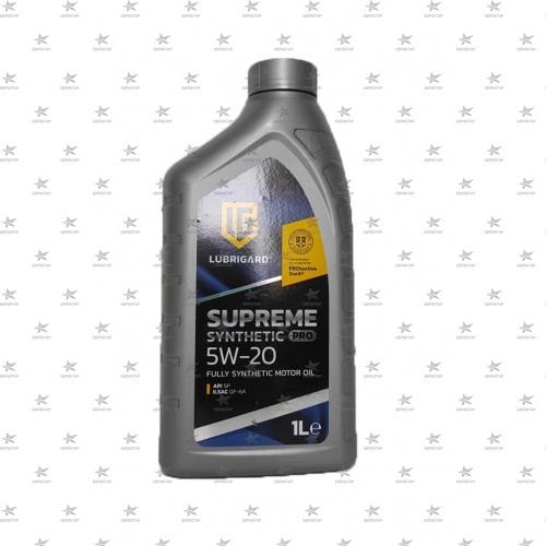 LUBRIGARD SUPREME SYNTHETIC PRO 5W-20 (1л) масло моторное 